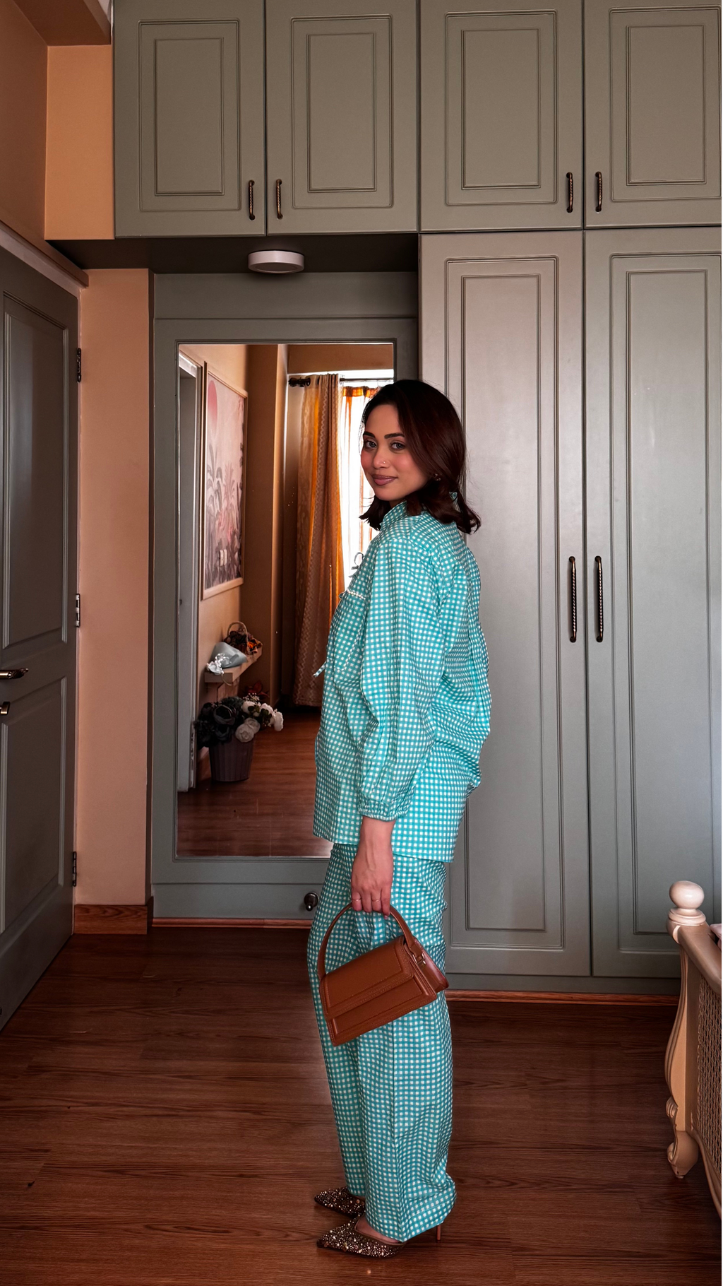 Knot Mint Green Pants