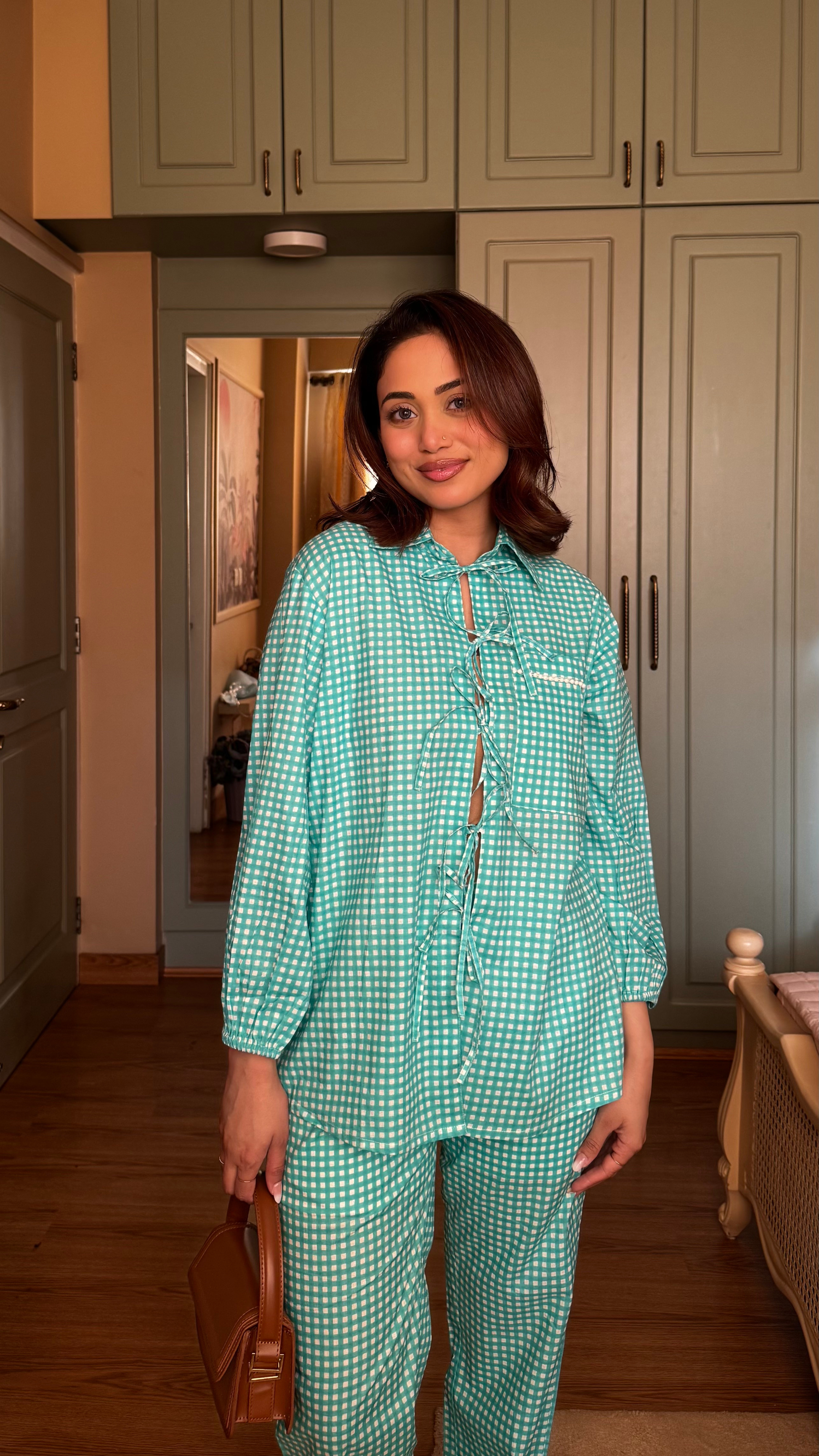 Knot Mint Green Pants