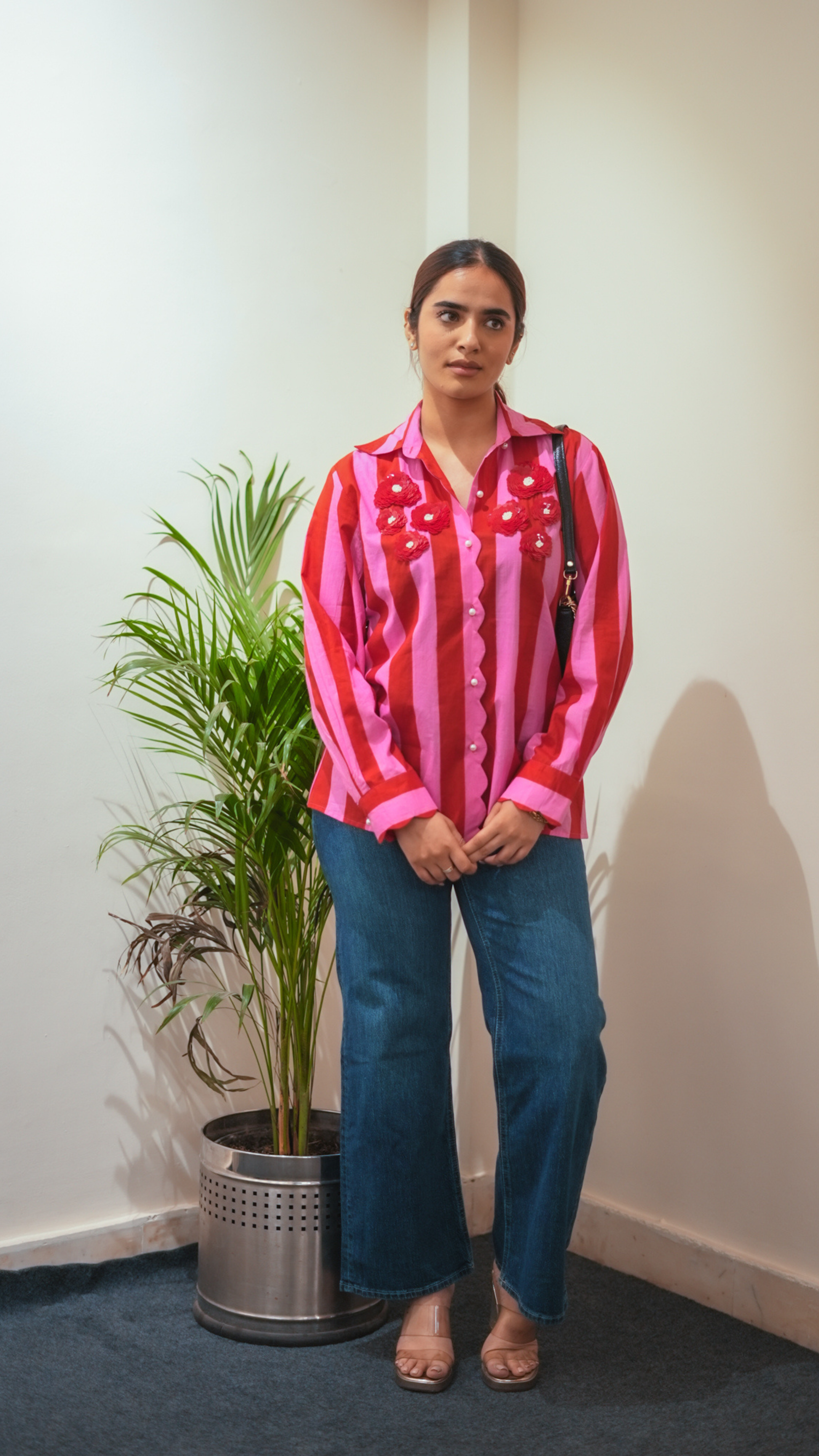 Rose Stripe Shirt