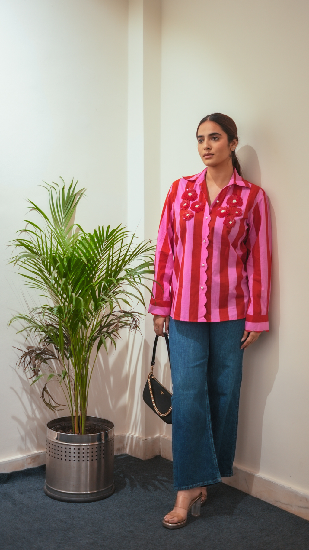 Rose Stripe Shirt