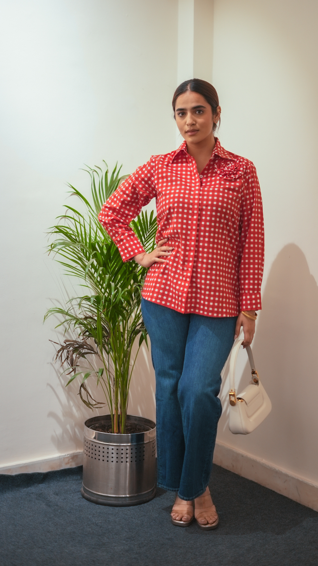 Cherry Rosette Shirt