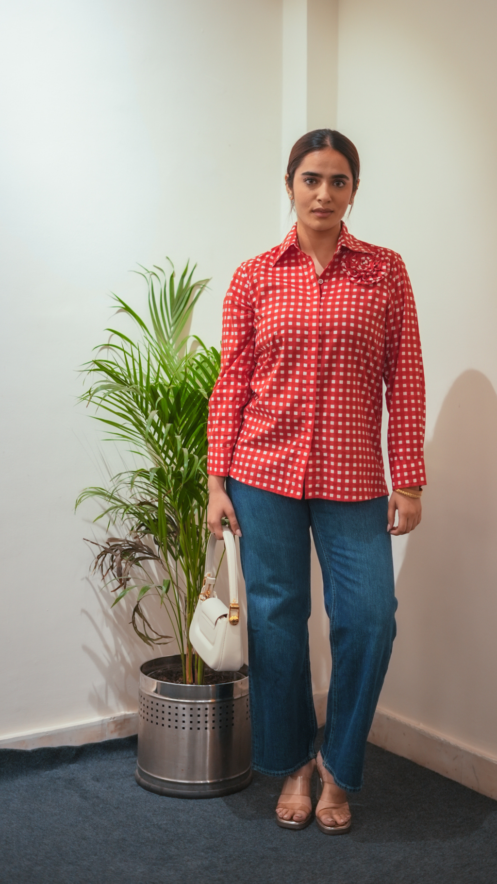 Cherry Rosette Shirt