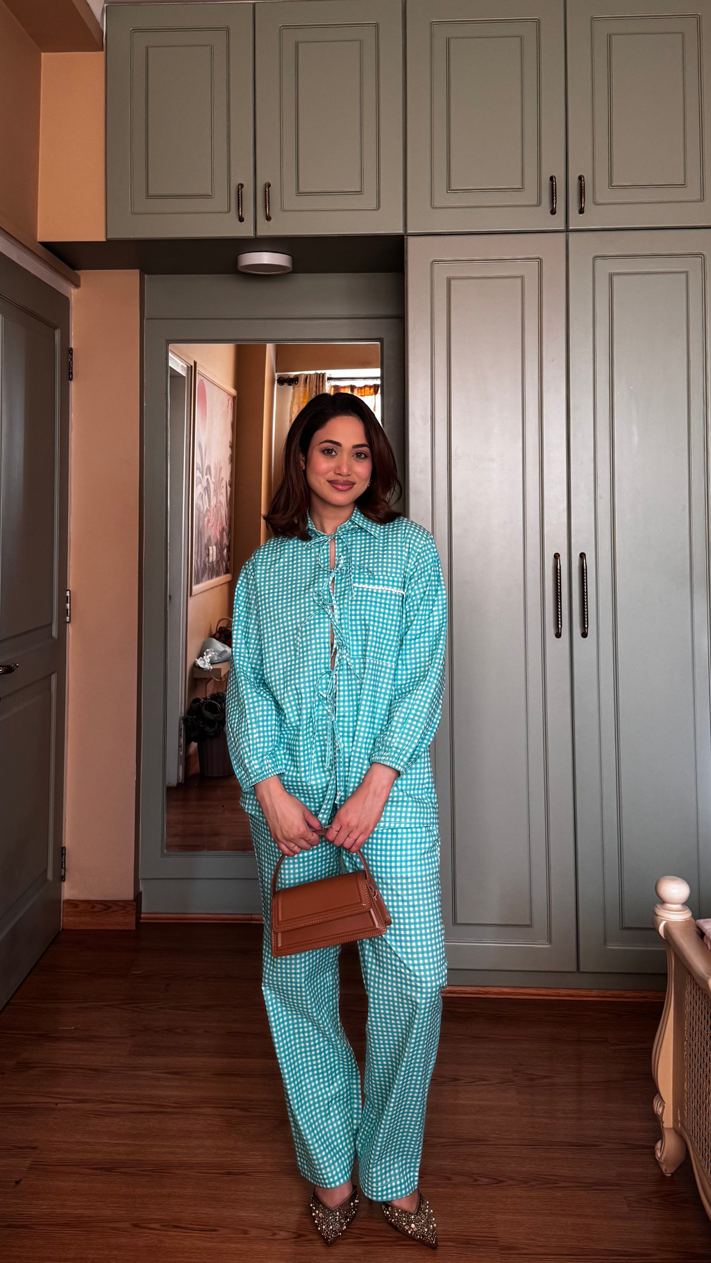 Knot Mint Green Pants