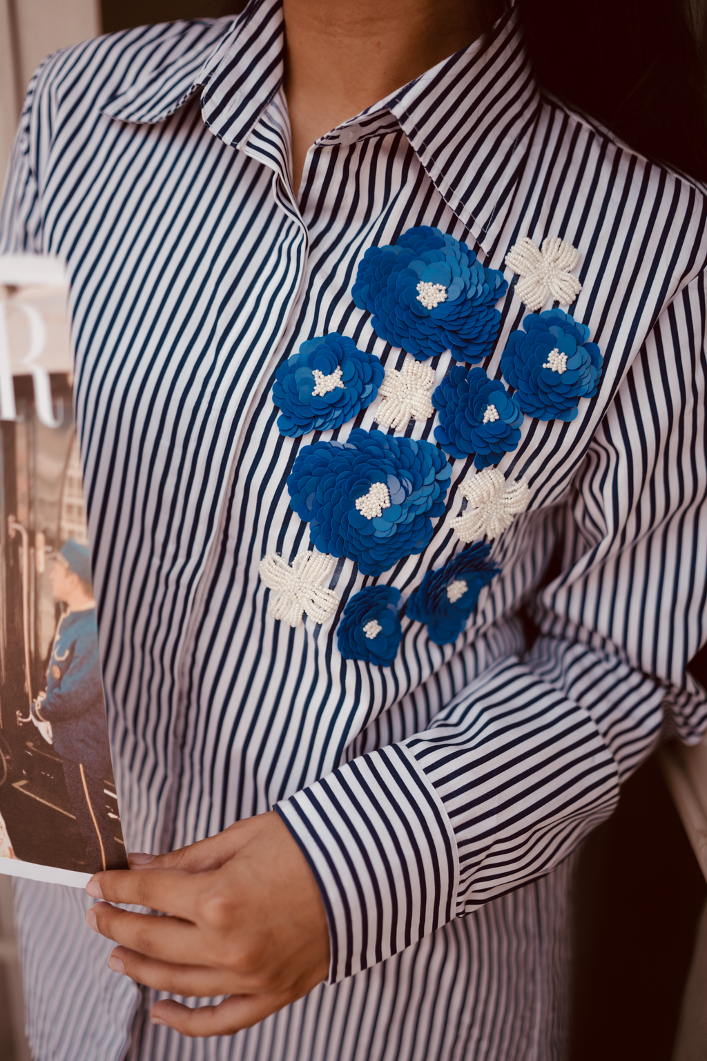 Azure Stripe Shirt