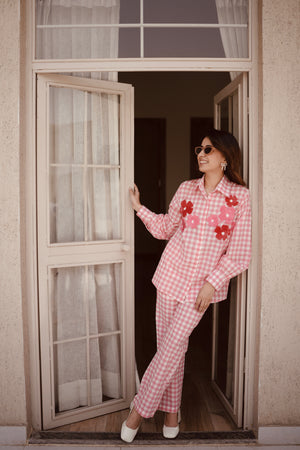 Rose Ghingham Set