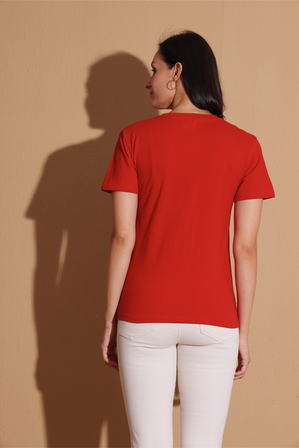 Hearts Tshirt In Red